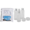 SET BOTES DE VIAJE 5 PCS C/BOLSA TRANSP 170295890