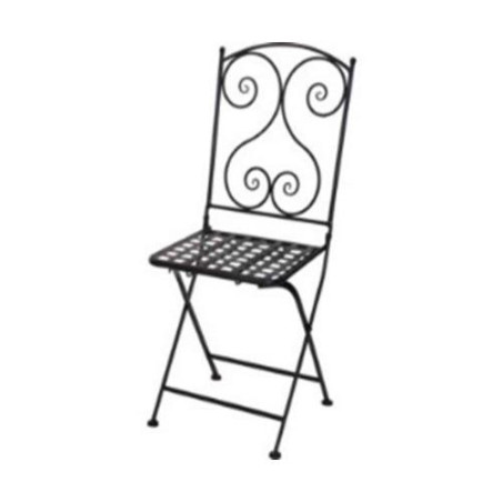 SILLA BISTRO PLEGABLE CLASICO METAL X75000050