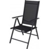 SILLON RESPALDO ALTO PLEGABLE ACERO TEXTILENE