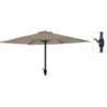 PARASOL ALUMINIO 3M C/MANIVELA TAUPE FD4300610