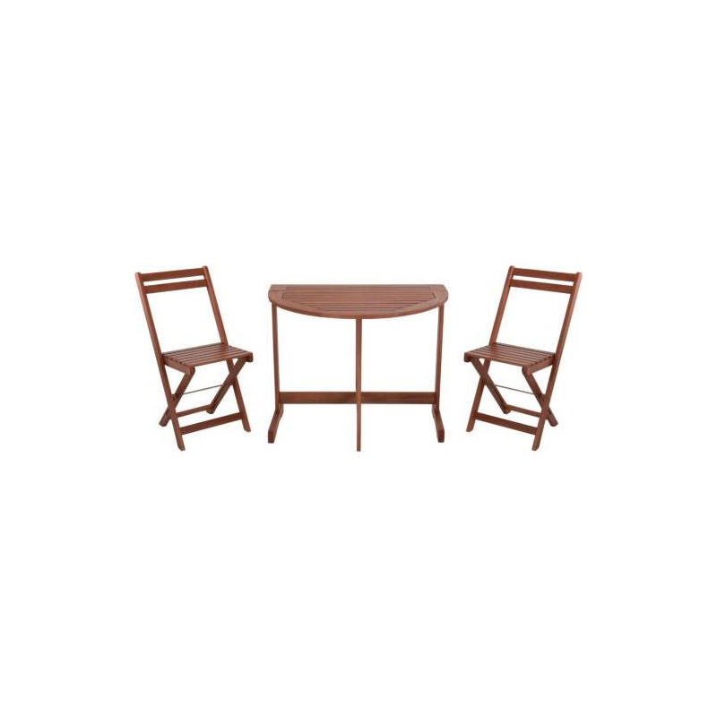 CONJUNTO BISTRO 1 MESA 2 SILLAS ACACIA VT2200290