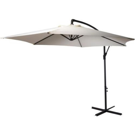 PARASOL PIEL LATERAL COLOR CREMA 300CM FC3000120