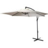 PARASOL PIEL LATERAL COLOR CREMA 300CM FC3000120
