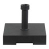BASE PARASOL CUADRADA NEGRA 30KG. HS1100700