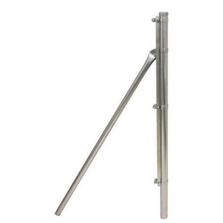 POSTE PRINCIPIO CON TENSOR GALVANIZADO 2 M.