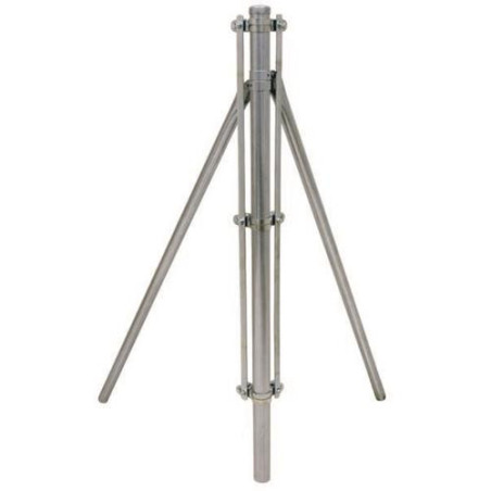 POSTE ESQUINERO CON TENSOR GALVANIZADO 1.5 M.