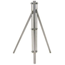 POSTE ESQUINERO CON TENSOR GALVANIZADO 2 M.