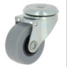 RUEDA CON SOPORTE ARO GOMA 40 76131