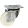 RUEDA CON SOPORTE ARO NYLON 125MM PLACA 75352