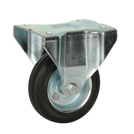 RUEDA FIJA GOMA RODILLOS 80 MM. M820 75501