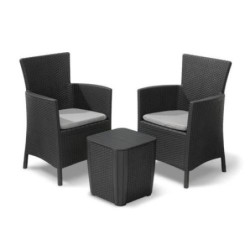 SET IOWA BALCONY GRAFITO 223929