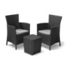 SET IOWA BALCONY GRAFITO 223929