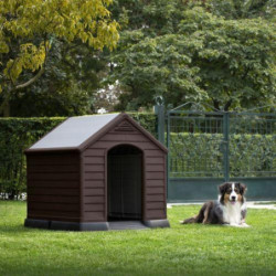 CASETA PERRO RESINA 95X95X99CM. 247446