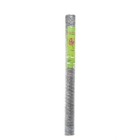 ROLLO TRIPLE TORSION GALVANIZADA N13 1X10M
