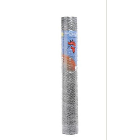 ROLLO TRIPLE TORSION GALVANIZADA N50 25X1M