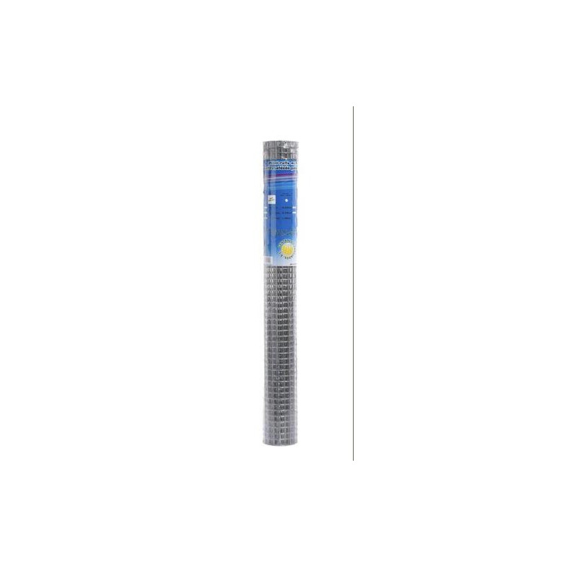 ROLLO MALLA SOLDADA GALVANIZADA 6X6MM 1X10M