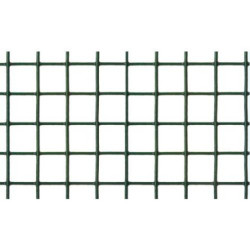 ROLLO MALLA SOLDADA GALVAN.PLAST.VDE. 19X19MM 5X1M
