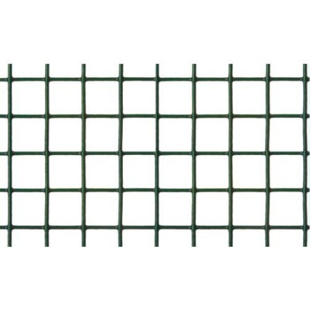 ROLLO MALLA SOLDADA GALVAN.PLAST.VDE. 19X19MM 5X1M