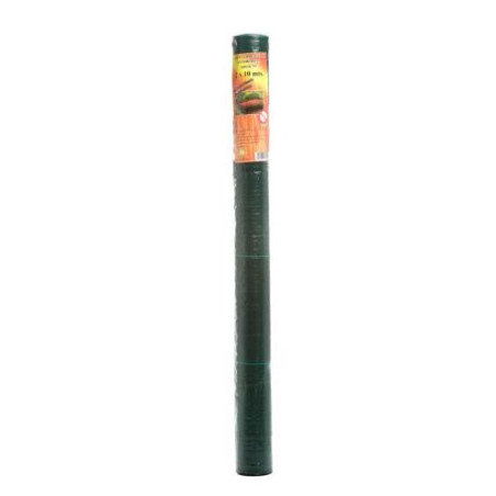 MINI ROLLO 2X10M MALLA ANTIHIERBAS 100GR VERDE