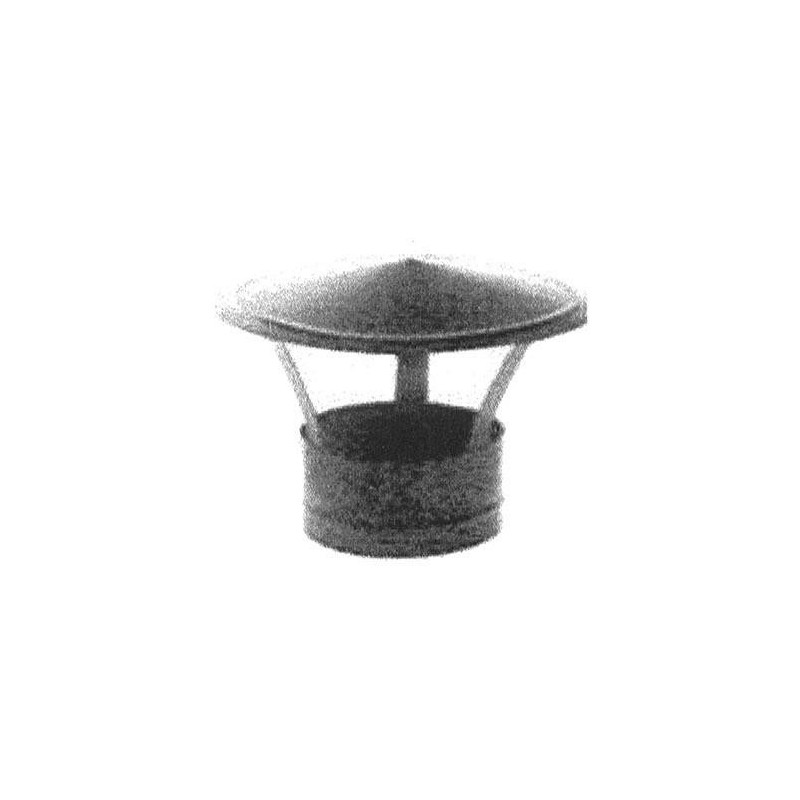 SOMBRERO CHINO GALVANIZADO 250 MM.