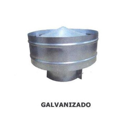 SOMBRERO ANTIRREGOLFANTE GALVANIZADO 200 MM.