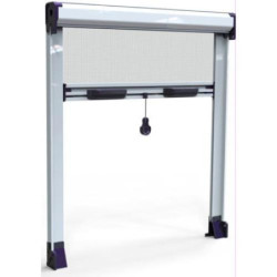 KIT MOSQUITERA ENROLLABLE VERTICAL 100X150 BLANCA