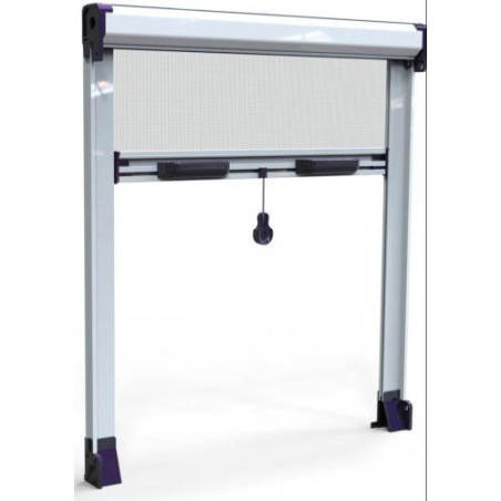 KIT MOSQUITERA ENROLLABLE VERTICAL 130X150 BLANCA