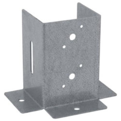 ANCLAJE PLANO PARA POSTES 90X90MM. 4853