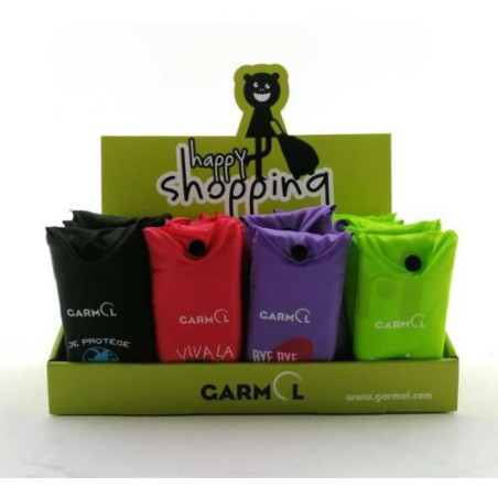 BOLSA DE MANO PLEGABLE COLORES SURTIDOS