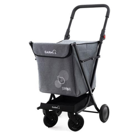 CARRO COMPRA MINIJUMBO JASP C-800 GRIS 48 LITROS