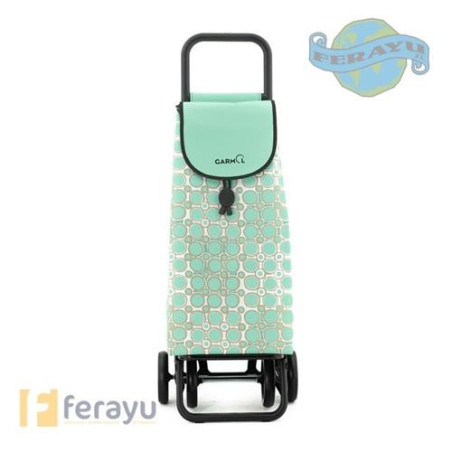 CARRO DE COMPRA CIRCULOS CELESTE 217G4P 55L C-841