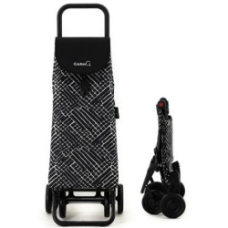 CARRO COMPRA G4P BLOCK NEGRO 55L. PLEGABLE