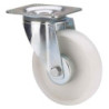 RUEDA GIRATORIA DE POLIAMIX BLANCO 100MM