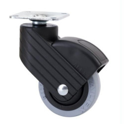 RUEDA GIRATORIA HP NYLON/GOMA D50 1-0757