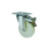 RUEDA GIRATORIA NYLON CON FRENO 125 MM. 2-1195
