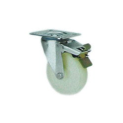 RUEDA GIRATORIA NYLON CON F 80 MM. 2-2340