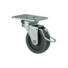 RUEDA GIRATORIA PLASTICO GRIS 60 MM. 2-1494