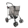 CARRO COMPRA BASKET TWEED 4B GRIS 58L BAS007