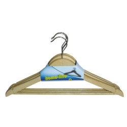 LOTE 3 PERCHAS TRIANGULARES MADERA BARNIZADA