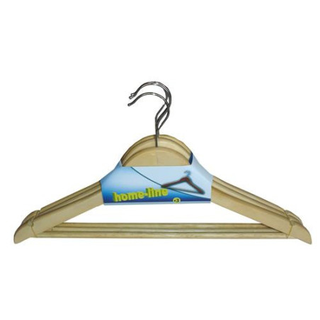 LOTE 3 PERCHAS TRIANGULARES MADERA BARNIZADA