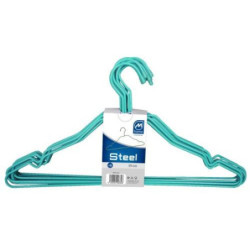 LOTE 6 PERCHAS 39CM ALAMBRE MON9839