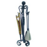 JUEGO CHIMENEA 5 PIEZAS 70 CM. 10032
