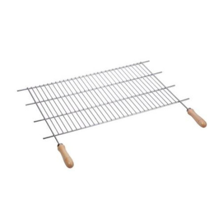 PARRILLA BARBACOA ZN. 60X40 MANGO MADERA 2465