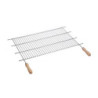 PARRILLA BARBACOA ZN. 80X40 MANGO MADERA 2475