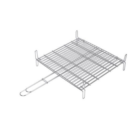 PARRILLA DOBLE INOXIDABLE 18/8 50X50 2686