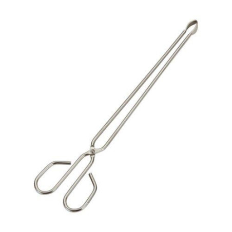 PINZA PARA CARNE LARGA DE ACERO INOX 33CM