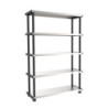 ESTANTERIA METAL/RESINA MPSHELF 5 BALDAS 1003054