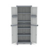 ARMARIO DE RESINA WAVE ALTO GRIS 181X70X43CM
