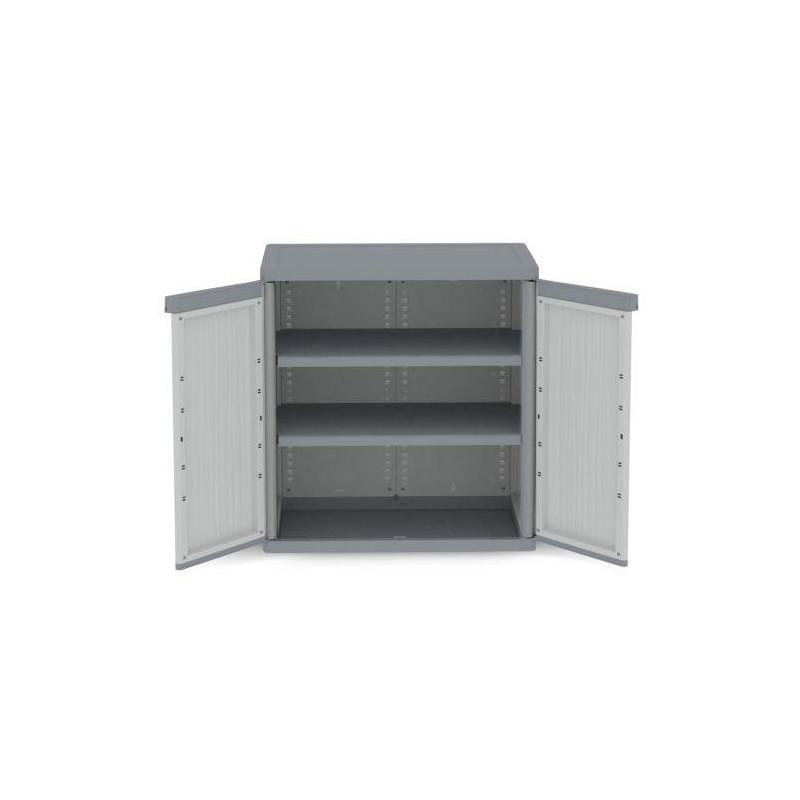 ARMARIO 94,5X89,7X53,7CM. WAVE JUMBO BAJO XL GRIS