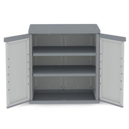 ARMARIO 94,5X89,7X53,7CM. WAVE JUMBO BAJO XL GRIS